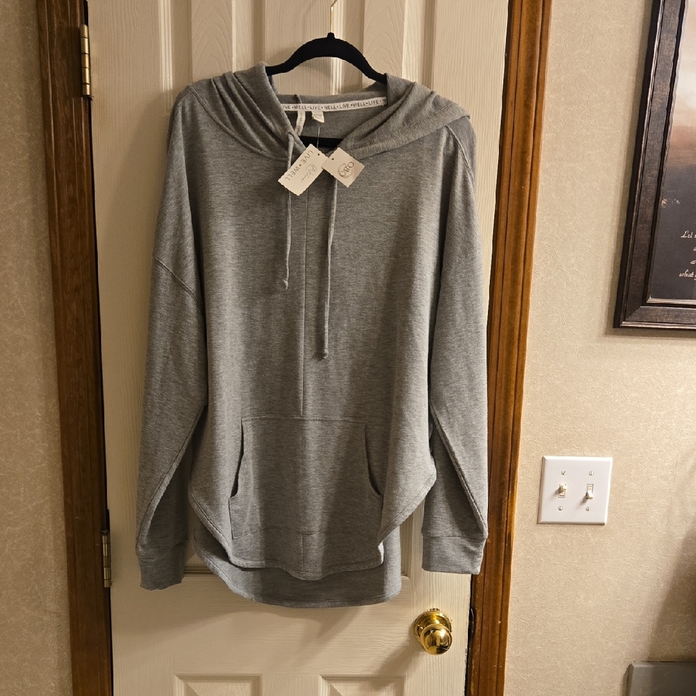 Cato Heather Gray Hoodie